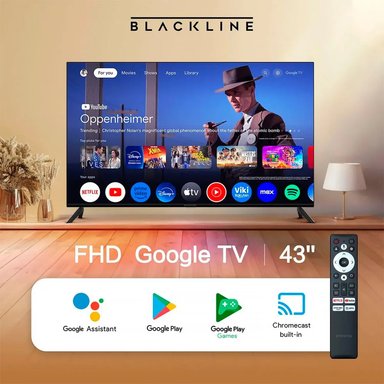 TELEVISOR BLACKLINE 43' UHD 4K SMART TV BL43-T3000UD + ANTENA DIGITAL - 3