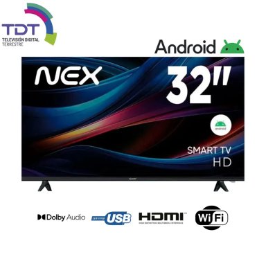 TELEVISOR NEX 32 LED HD SMART TV TVLED32S + ANTENA DIGITAL - 2
