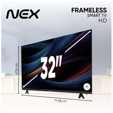 TELEVISOR NEX 32 LED HD SMART TV TVLED32S + ANTENA DIGITAL - 3