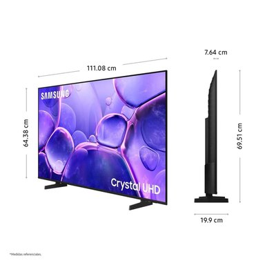 TV SAMSUNG 50 CRYSTAL UHD SMART TV U8000F 2025 - 2