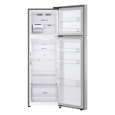 REFRIGERADORA LG TOP FREEZER GT26BPP 264L PLATEADA + PLANCHA OSTER - 5