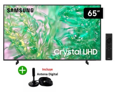 TELEVISOR 65 CRYSTAL UHD 65DU8000 4K TIZEN OS SMART TV + ANTENA DIGITAL - 1