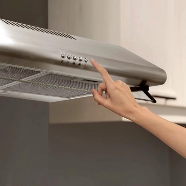 CAMPANA EXTRACTORA CONVENCIONAL 60CM SOLE NUEVA ROMA 1 MOTOR ACERO INOXIDABLE - 5