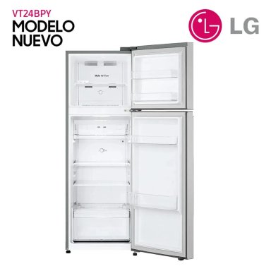 REFRIGERADORA LG VT24BPY 241L PLATEADO + PLANCHA OSTER - 3