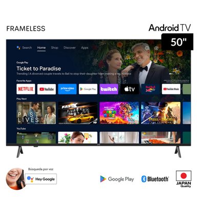 TELEVISOR LED 50 ' 4K ULTRA HD ANDROID TV LT-50KB557