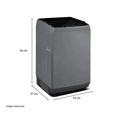 LAVADORA AUTOMÁTICA INDURAMA LRI-11DGR 11 KG GRIS OSCURO - 5