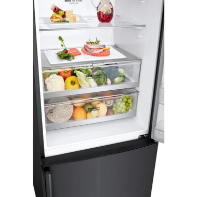 REFRIGERADORA GB46TGT 446L DOOR COOLING BOTTOM FREEZER NEGRO MATE LG - 6