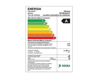 LAVADORA HISENSE CARGA SUPERIOR 10.5KG WT1D1030UT - 8