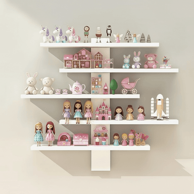 REPISA ORGANIZADORA INFANTIL 5 NIVELES - MELAMINA 18MM BLANCO - 4
