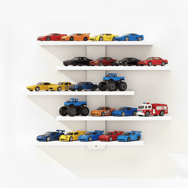 REPISA ORGANIZADORA INFANTIL 5 NIVELES - MELAMINA 18MM BLANCO - 8