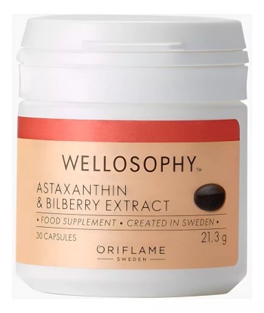 ASTAXANTINA Y EXTRACTO DE ARÁNDANO ANTIOXIDANTE BY ORIFLAME