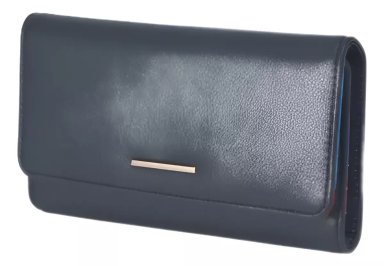 BILLETERA ORIFLAME AZUL ACERO INFINITE BLUE + REGALO LÁPIZ LABIAL Y ESMALTE DE UÑAS ONCOLOUR