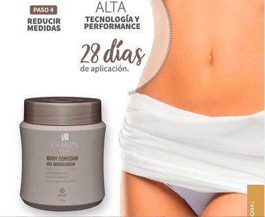 GEL REDUCTOR CORPS DE MEDIDAS 500G - MADE IN BRASIL
