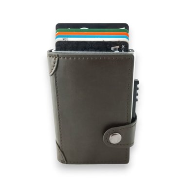 BILLETERA CLÁSICO MARRÓN CARDHOLDER BROWN TECNOLOGÍA RFID