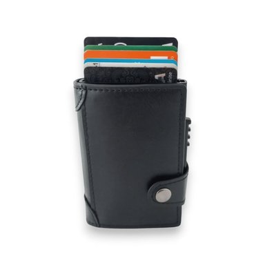BILLETERA CLÁSICO NEGRO CARDHOLDER BLACK TECNOLOGÍA RFID