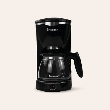 CAFETERA FINEZZA 1.25 L CK-672F NEGRO