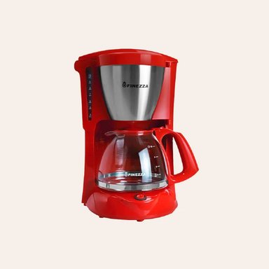CAFETERA FINEZZA 1.25 L CK-670F-R ROJO