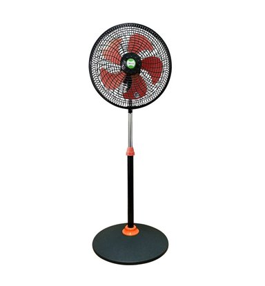 VENTILADOR BOSSKO 16'  PEDESTAL DE 5 ASPAS BK-8314VC NARANJA