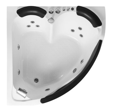 JACUZZI HIDROPLUS OVALADO ESQUINERO CIRCE BLANCO MEDIDA 150 X 150 - 2