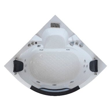 JACUZZI HIDROPLUS OVALADO ESQUINERO ATENEA I BLANCO MEDIDA 135 X 135 - 2