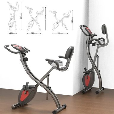 BICICLETA ESTACIONARIA DIGITAL PLEGABLE X-BIKE PRO - 3