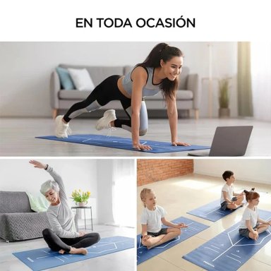 MAT DE YOGA ASANA DE 4MM MORADO - 3