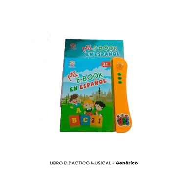 JUEGO DIDÁCTICO LIBRO MUSICAL - 2