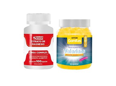 CITRATO COMPLEX 100 CAP - DERMO SUMAK|GOMITAS DE VALERIANA