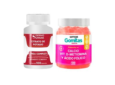 CITRATO COMPLEX 100 CAP - DERMO SUMAK|GOMITAS DE CALCIO