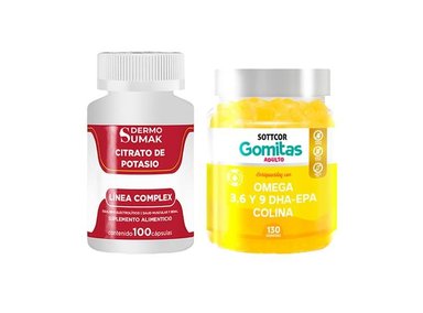 CITRATO COMPLEX 100 CAP - DERMO SUMAK|GOMITAS DE OMEGA 3