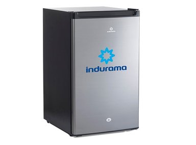 FRIGOBAR INDURAMA 122 L RI159CR ACERO