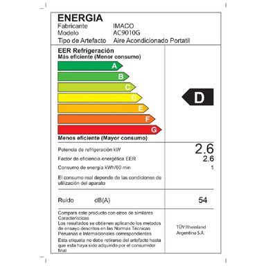 AIRE ACONDICIONADO IMACO AC9010G - 4