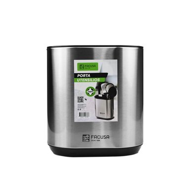 PORTA UTENSILIOS DE COCINA ACERO INOX10133540- FACUSA