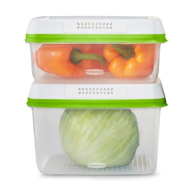 2 CONTENEDORES PARA FRUTAS O VERDURAS RUBBERMAID 2114820