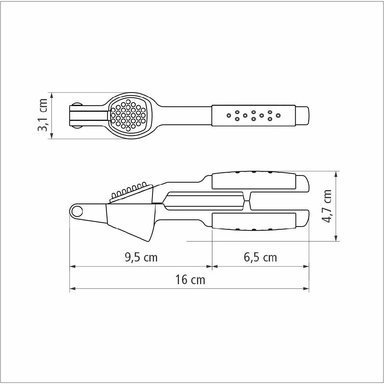 EXPRIMIDOR DE AJO TRAMONTINA 25601100