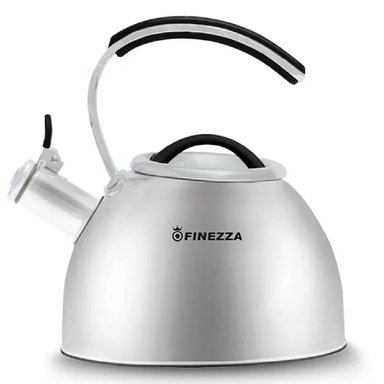 TETERA FINEZZA DE ACERO INOXIDABLE DE 2.5LT FF-T0062-IN