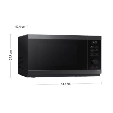 MICROONDAS SAMSUNG 32L ACERO INOXIDABLE NEGRO - MS32DG4504AGPE - 2