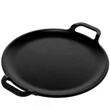PLANCHA PARA PIZZA VICTORIA DE 25 CM CON ASAS DE HIERRO FUNDIDO
