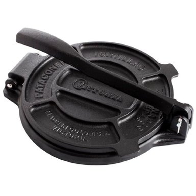 PRENSA PARA TORTILLAS DE 6.5' DE HIERRO FUNDIDO - 55136001