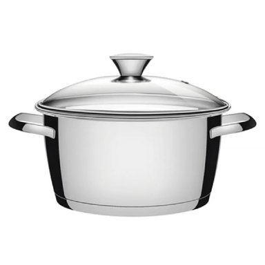 OLLA DE ACERO INOXIDABLE TRAMONTINA ALLEGRA 18 CM - 10116235