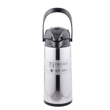 TERMO CON SIFÓN 1.9 LITROS ACERO INOXIDABLE BRILLANTE - 981900502