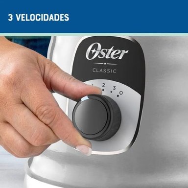 LICUADORA OSTER CLÁSICA DE 3 VELOCIDADES CON VASO DE VIDRIO - BLST4655 - 4