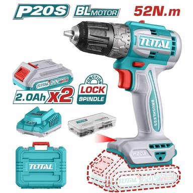 TALADRO BRUSHLESS MALETIN INDUSTRIAL - TDLI20453