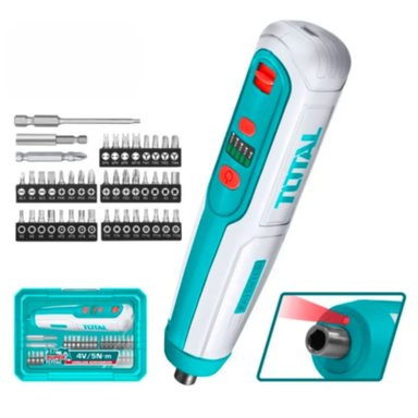 DESTORNILLADOR 4V HEX 1/4″ 240RPM TORQUE 5NM -TSDLI04062