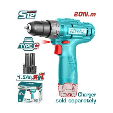 TALADRO ATORNILLADOR INALAMBRICO 12V -TDLI12428