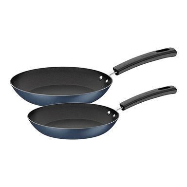 JUEGO DE SARTENES DE ALUMINIO SICILIA AZUL X2 PZS 20CM|26CM - 75286025