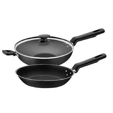 JUEGO DE SARTENES DE ALUMINIO LORET X 3 PZS 2.2 L|1.4 L -75286027