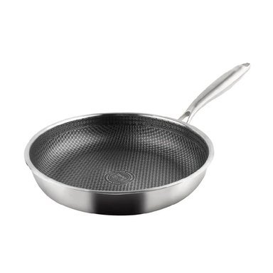 SARTÉN DE ACERO INOXIDABLE CON FONDO ANTIADHERENTE 24 CM - 10145010