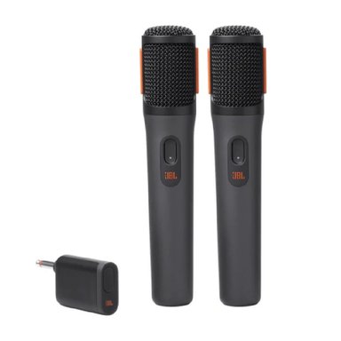 PACK 2 MICROFONOS JBL PARTYBOX WIRELESS MIC 20 HORAS