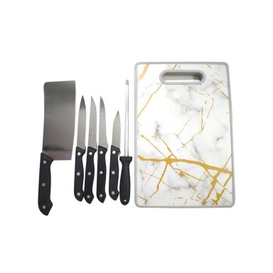 JUEGO DE CUCHILLOS DE COCINA 7 PIEZAS | CORTE PRECISO Y DURABILIDAD